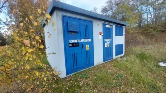 rozdzielnica i komora transformatora